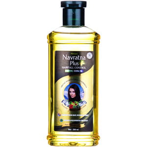 Олія для волосся NAVRATNA (Навратна) натуральна проти випадіння волосся з 9 індійських трав 200 мл
