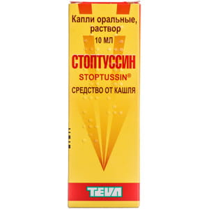 Стоптусин краплі орал. фл. 10мл