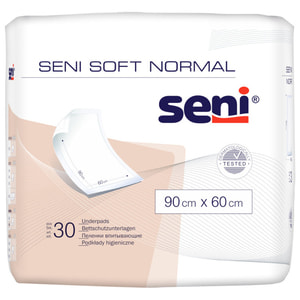 Пелюшки гігієнічні всмоктуючі SENI Soft Normal (Сені Софт Нормал) розмір 90см х60 см 30 шт
