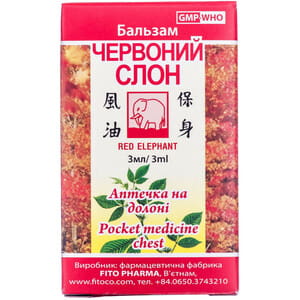 Бальзам комплексного действия Слон красный жидкость 3 мл