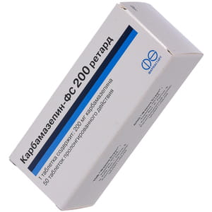 Карбамазепин-ФС ретард табл. 200мг №50