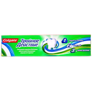 Зубна паста COLGATE (Колгейт) Потрійна дія натуральна м'ята 150 мл