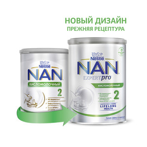 Суміш молочна дитяча NESTLE (Нестле) Нан 2 Premium (Преміум) Кисломолочний з 6 місяців 400 г