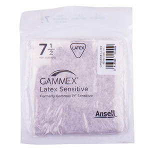 Рукавички хірургічні стерильні латексні неприпудренні Gammex (Гамекс) Latex Sensitive розмір 7,5 пара