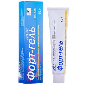 Форт-гель 2,5% туба 50г