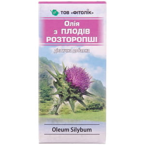 Масло расторопши 100 мл Фитолик