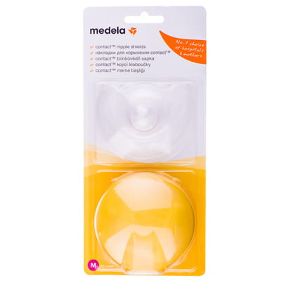 Накладки для кормления MEDELA (Медела) Contact (Контакт) размер M силиконовые 2 шт