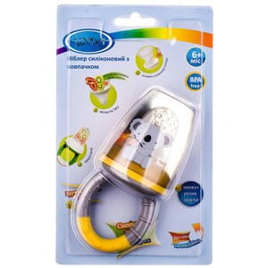 Засіб для годування LINDO (Ліндо) артикул 815 Ніблер силіконовий з ковпачком