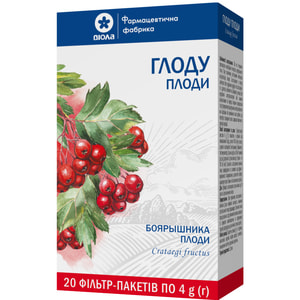 Глоду плоди фильтр-пак. 4г №20