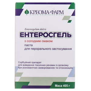 Энтеросгель паста со сладким вкусом 405г