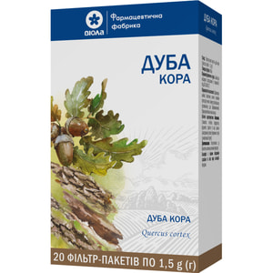 Дуба кора фильтр-пакет 1,5г №20