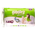 Подгузники для детей GIGGLES Premium (Гигглес Премиум) Midi (Миди) 3 от 4 до 9 кг 48 шт