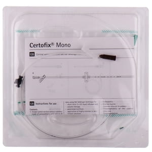 Набор для катетеризации центральных вен (набор по Сельдингеру) Certofix Mono (Цертофикс Моно) 420 одноканальный катетер 14G 1 шт