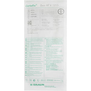 Набір для катетеризації центральних вен з клапанною голкою Certofix® Duo (Цертофікс Дуо) HF V 1215 двоканальний катетер 11G/11G 1 шт