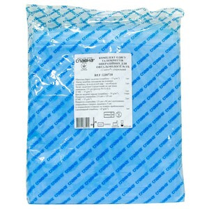 Комплект одежды и покрытий операционных для офтальмологии №3/Б стерильный Славна