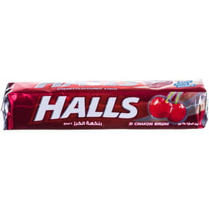 Леденцы HALLS (Холз) со вкусом вишни 25,2г 9 шт