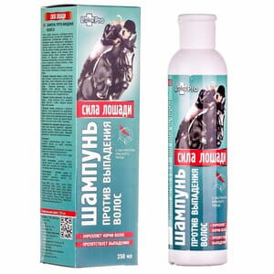 Шампунь для волосся Сила лошади проти випадіння з екстрактом червоного перцю флакон 250 мл