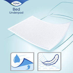 Пелюшки гігієнічні вбираючі TENA BED Plus (Тена Бед Плюс) розмір 60 см х 90 см 5 шт