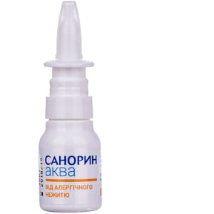 Санорин Аква от аллергического насморка спрей назальный флакон 20 мл