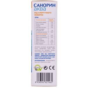 Санорин Аква от аллергического насморка спрей назальный флакон 20 мл