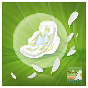 Прокладки гігієнічні жіночі NATURELLA (Натурелла) Classic Basic Normal (Класик базік нормал) ароматизовані з крильцями 9 шт