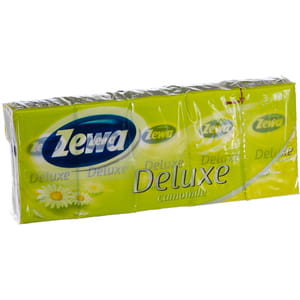 Серветки ZEWA (Зева) Deluxe (Делюкс) ромашка 10 шт