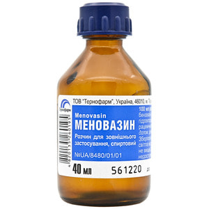 Меновазин р-р спирт. фл. 40мл