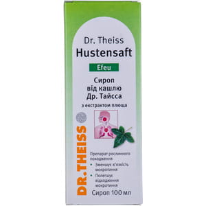 Сироп от кашля Др. Тайсса с экстр. плюща фл. 100мл