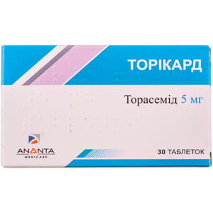 Торикард табл. 5мг №30