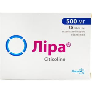 Лира табл. п/о 500мг №30