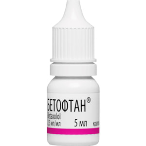 Бетофтан кап. глаз. 2,5мг/мл фл. 5мл