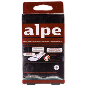 Пластырь Алпе водостойкий нежный классический размер 76 мм х 19 мм 10 шт