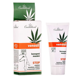 Гель для вен CANNADERM (Каннадерм) Venosil (Веносил) быстрый освежающий эффект и снятие чувства усталости в ногах 100 мл