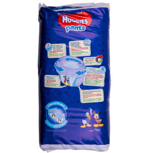 Підгузки-трусики для дітей HUGGIES (Хагіс) Pants (Пентс) 5 для хлопчиків від 12 до 17 кг 44 шт