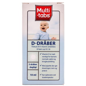 Диетическая добавка с витамином Д3 Мульти-табс D3 капли флакон 10 мл