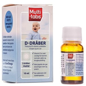 Диетическая добавка с витамином Д3 Мульти-табс D3 капли флакон 10 мл