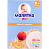 Каша молочная детская МАЛЯТКО овсяная с персиком для детей с 6-ти месяцев 200г