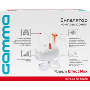 Ингалятор компрессорный Gamma Effect Max (Гамма Эффект Макс)