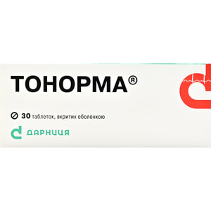 Тонорма табл. в/о №30