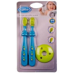 Щетка для зубов и десен детская LINDO (Линдо) артикул Pk 072 2 шт