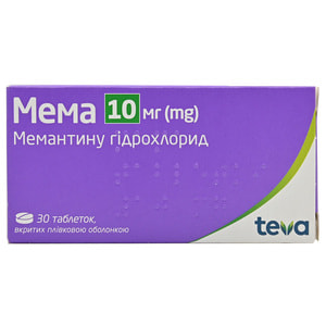 Мема табл. п/о 10мг №30