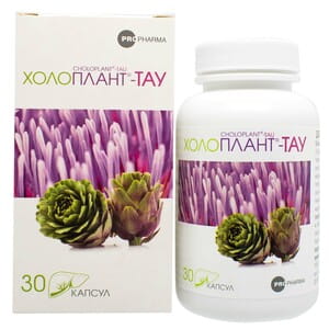 Капсули для поліпшення роботи печінки Холоплант-Тау упаковка 30 шт