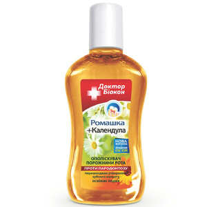 Ополаскиватель для полости рта Доктор Биокон ромашка + календула 300 мл