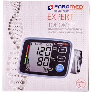 Вимірювач (тонометр) артеріального тиску Paramed Expert (Парамед Експерт) автоматичний