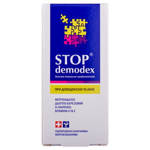 Бальзам лечебно-профилактический Стоп Демодекс против демодекоза 50 мл