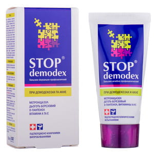 Бальзам лечебно-профилактический Стоп Демодекс против демодекоза 50 мл