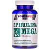 Капсули POWERFUL (Поверфул) із вмістом спіруліни 500 мг Спіруліна мега банка 100 шт