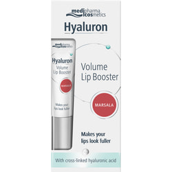 Бальзам PHARMA HYALURON (Фарма гіалурон) для об'єму губ Lip Booster (Ліп бустер) марсала 7 мл