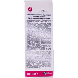 Шампунь для волос ПАРАЗИДОЗ противопедикулёзный (от вшей и гнид) 100 мл