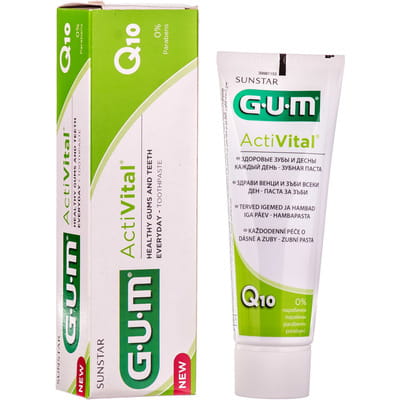 Зубна паста GUM (Гам) Activital здорові зуби та ясна щоденно 75 мл